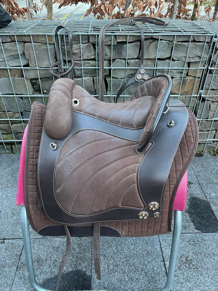 Deuber & Partner Espera S2 braun Chesnut Barocksattel