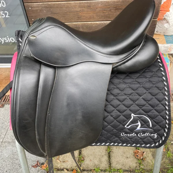 Fryso Legacy 17,5" Schwarzer Dressursattel