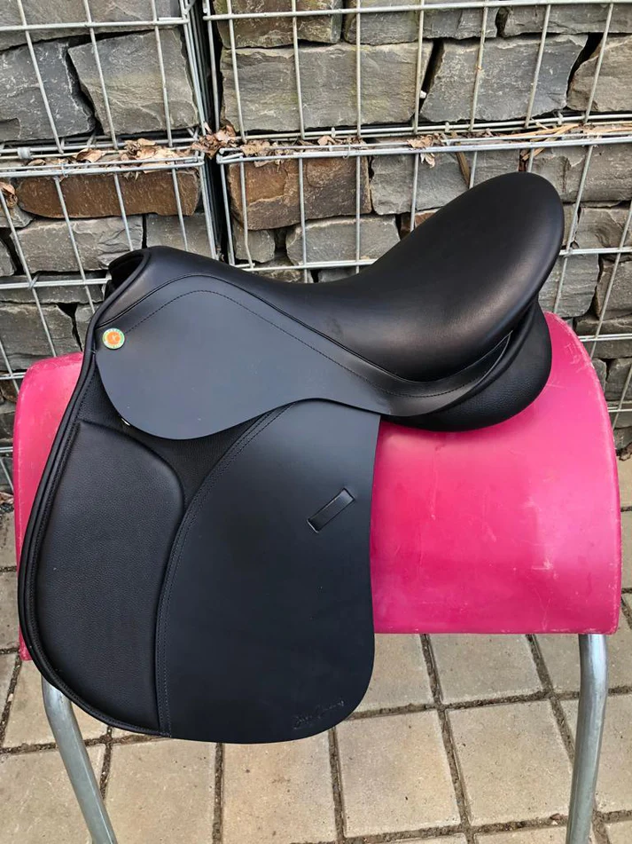 Jorge Canaves Gecco VS 17,5" Schwarzer Vielseitigkeitssattel [NEU]