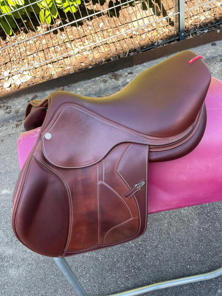 Selleria Equipe Ek Evo 17" braun Springsattel